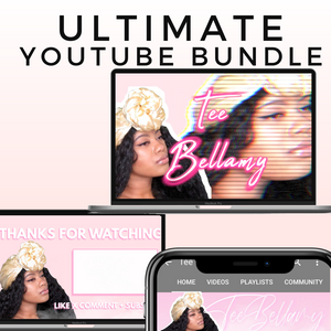 Ultimate Youtube Bundle (Intro+ Outro+ Banner)