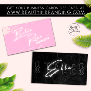 Custom Business Card Design