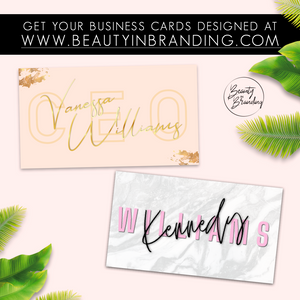 Custom Business Card Design